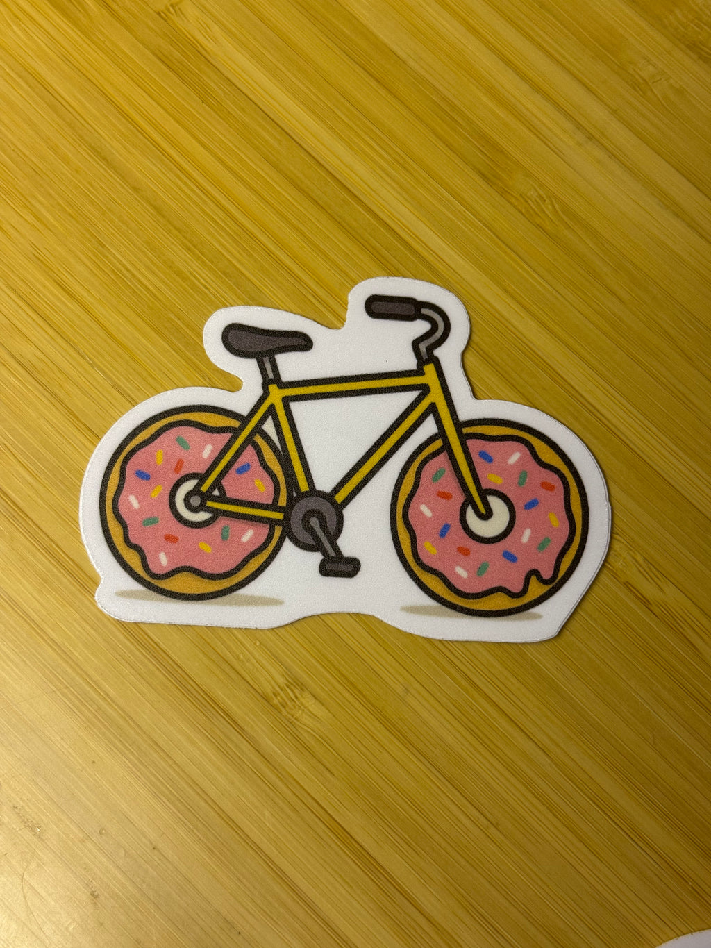 Donut Bike Stickers